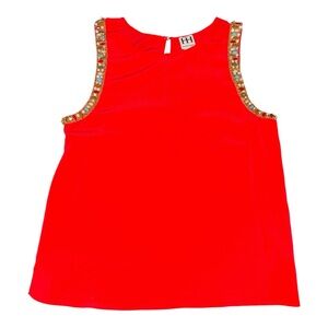 Haute Hippie Vibrant Red Blouse - size M